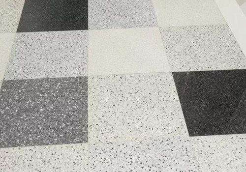 Terrazzo tile machine